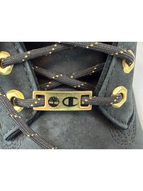 Timberland X Champion Shearling Suede Black Mens Size 10.5 main image 6